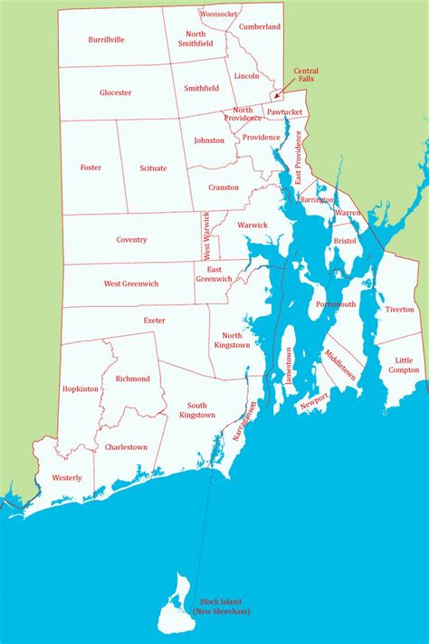 Future of MAP and Its Potential Impact on Project Management Towns in Rhode Island Map